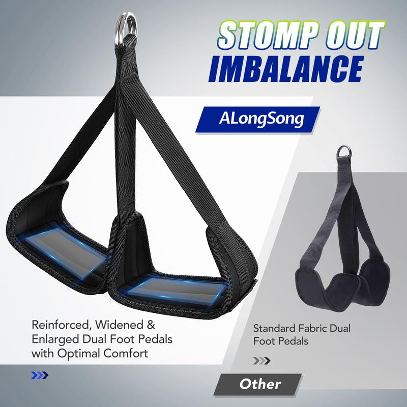 Alongsong Pro Pull-Up Assist Bands – Heavy-Duty 320-400Lb Adjustable Resistance for Home Gym & Outdoor Training