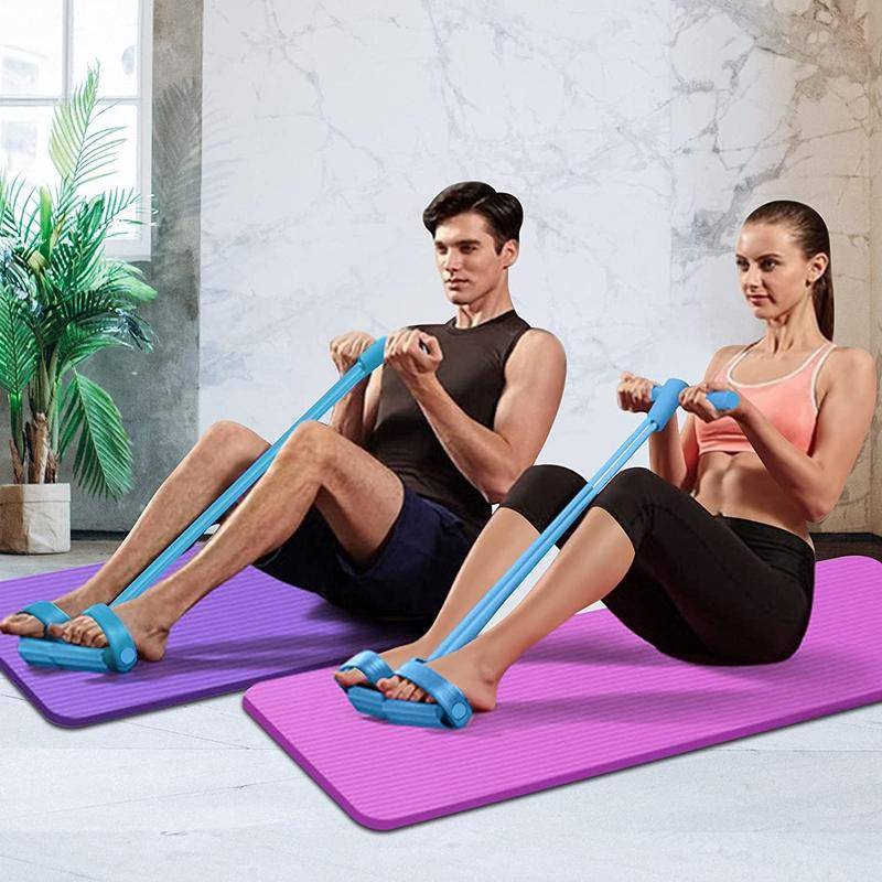 Artificial Tension Pedal Elastic Band (Environmental Natural Latex)| Stretch Band Adjustable Resistance Yoga Stretch Belt| Professional Fitness Equipment Arm and Waist Training Exercise Equipment