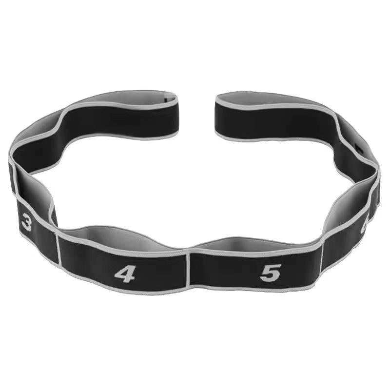 Dance Yoga Elastic Strap Open Shoulder Fitness Women'S Resistance Training Equipment Segmented Digital Stretch Strap