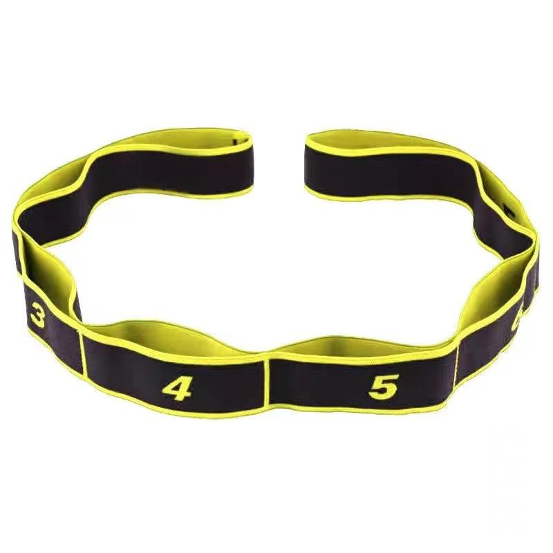 Dance Yoga Elastic Strap Open Shoulder Fitness Women'S Resistance Training Equipment Segmented Digital Stretch Strap