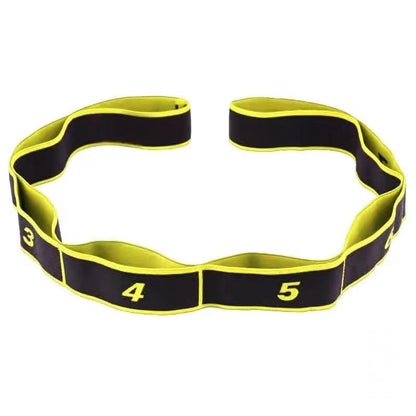 Dance Yoga Elastic Strap Open Shoulder Fitness Women'S Resistance Training Equipment Segmented Digital Stretch Strap